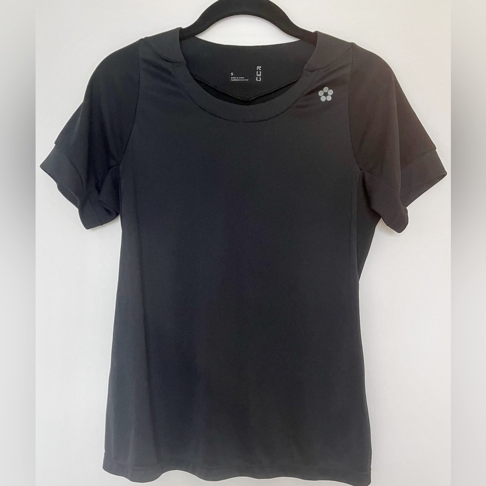 Ryu Womens Black Athletic Top Size Small